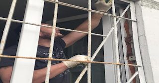 Демонтаж металлических оконных решеток в Горячем Ключе – расценки в смете от 1020 рублей